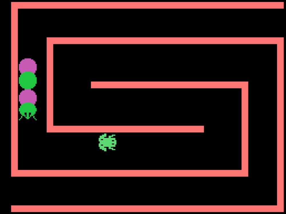 Gameplay of Learning with Leeper for Colecovision